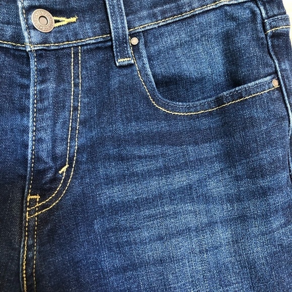 Levi’s 515 Bootcut Dark Wash Jeans Size 6 - Picture 3 of 8